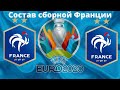 Состав сборной Франции Евро 2020 / чемпионат европы /  футбол / Группа F