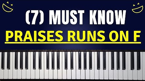 How use Pentatonic Runs in Praises on F