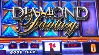 NEW SLOT ALERT!!! LIVE PLAY on Diamond Fantasy Slot Machine