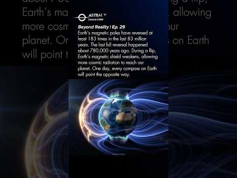 Earth’s Magnetic Shield Is Changing #shorts #space