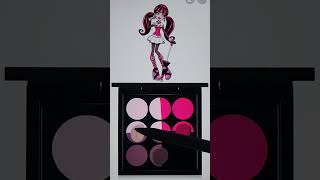 Draculaura makeup palette #makeup #makeuppalette #charactermakeup #monsterhigh #draculaura #foryou
