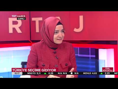 TRT Haber Özel Röportaj - 22.06.2018 - Aile ve Sosyal Politikalar Bakanı Fatma Betül Sayan Kaya