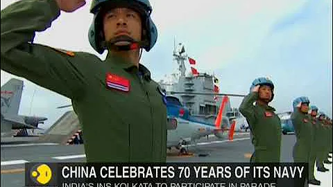 China celebrates its 70th naval day, shows off new destroyer - DayDayNews