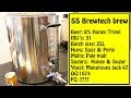 Easy 8% Honey Tripel - SS brewtech brewday Part 1