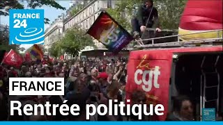 Rentrée politique en France : les casse-tête qui attendent le gouvernement • FRANCE 24