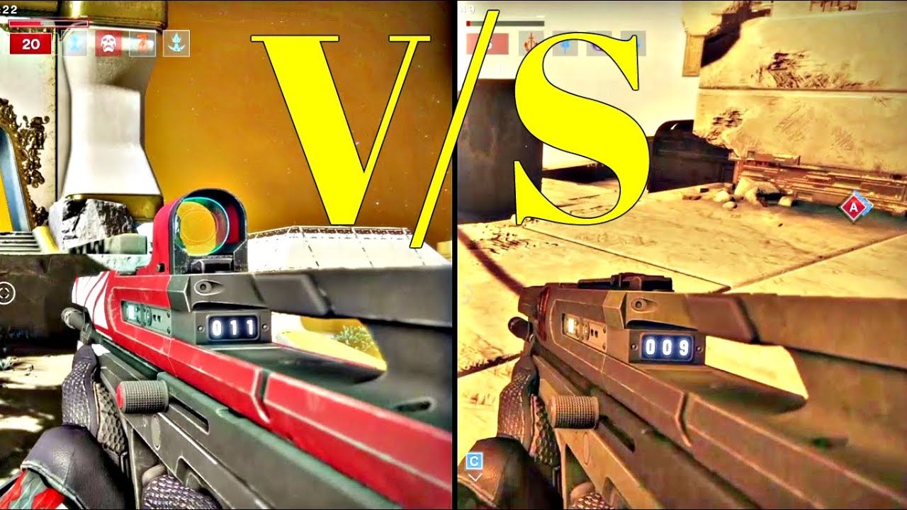 DESTINY 2 - DOES NOT COMPUTE vs THE GUIDING SIGHT - GAMEPLAY COMPARISON !!!! (Destiny 2 Gameplay)
