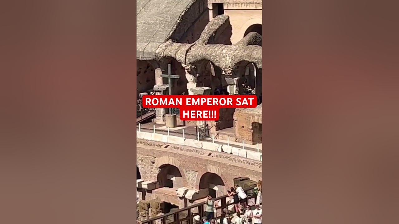 Where Did The Emperor Sit In The Colosseum Where did Emperor sit at the Colosseum??? #shorts #colosseum #emperor #