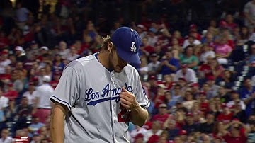 LAD@PHI: Kershaw