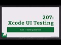 Xcode UI Testing - Live Tutorial Session - RWDevCon 2016 - raywenderlich.com