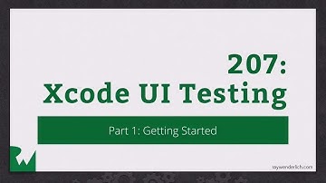 Xcode UI Testing - Live Tutorial Session - RWDevCon 2016 - raywenderlich.com