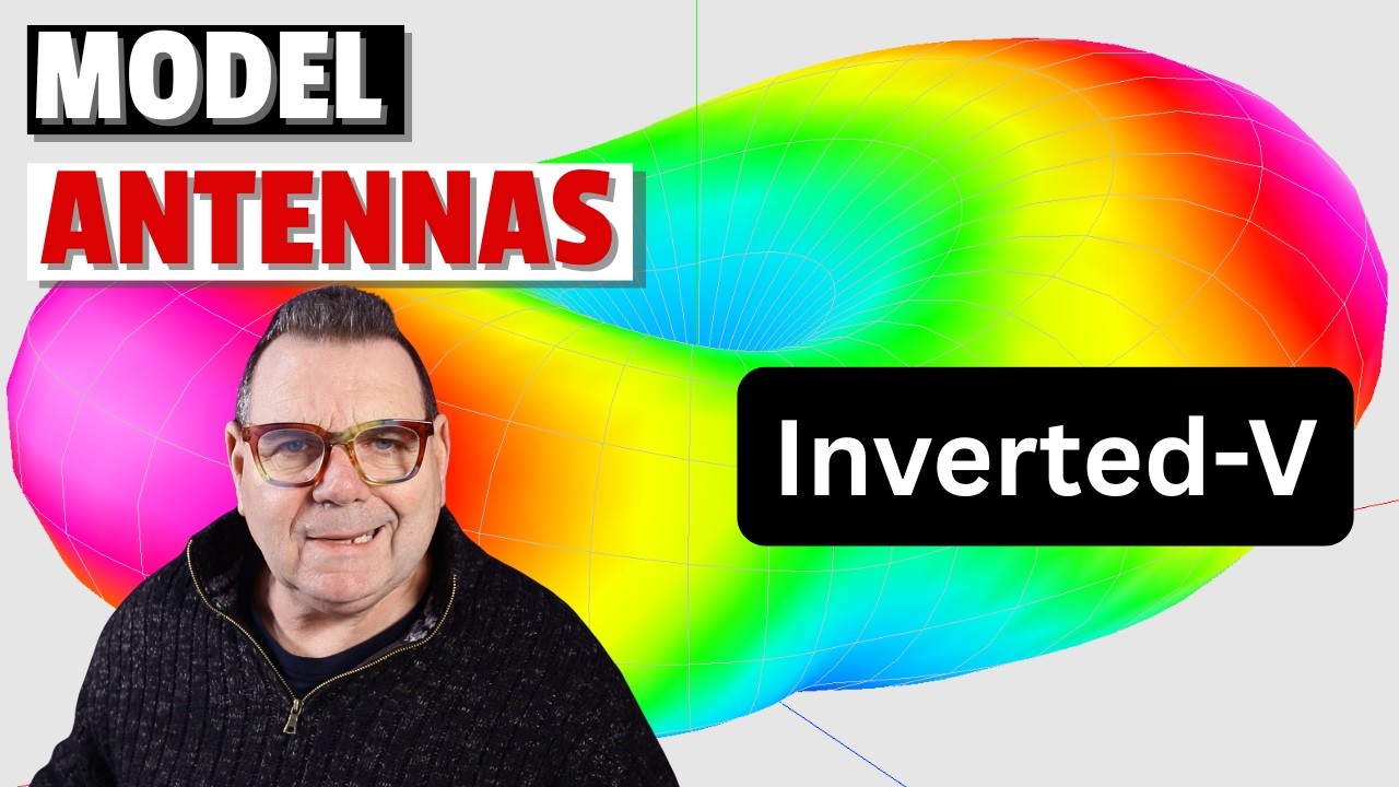 Antenna Modeling for Beginners - Inverted-V Dipole (Part2)