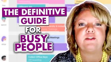 The Definitive Time Management Guide for busy/lazy people