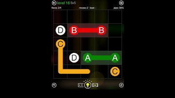 Flow Free Intro Classic Pack 5x5 Level 16