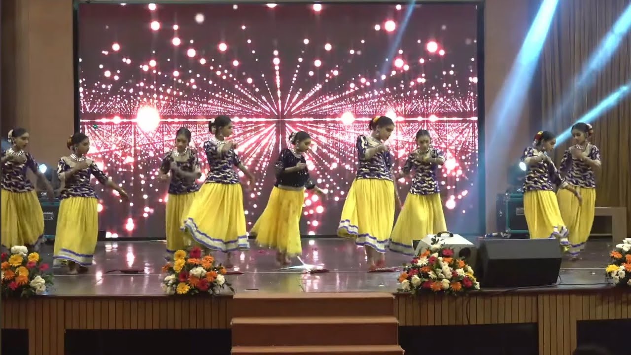 An amazing dance performance by Hida & team| Annual day celebration💃 ...