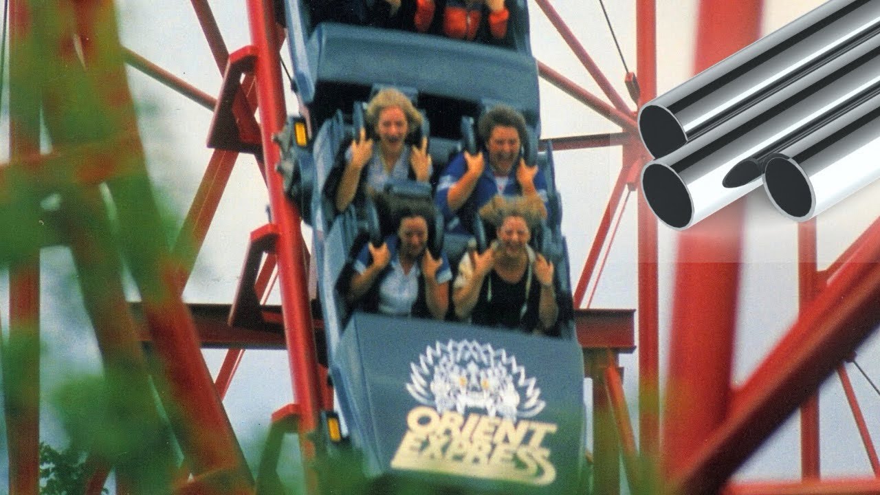 Orient Express, but for every bad transition, a metal pipe falls…