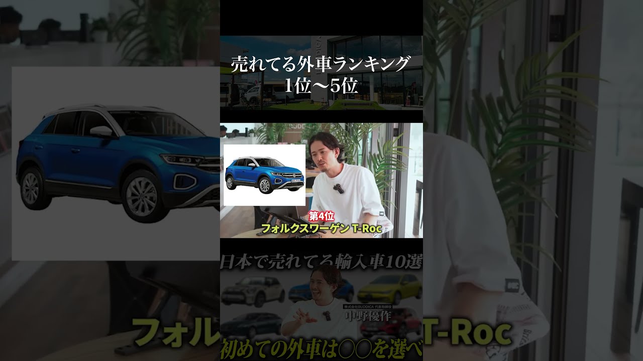 大人気】日本で売れている輸入車！車種別ランキングTOP5 - YouTube