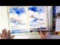 Wolken | Ganz einfach aquarellieren lernen 1