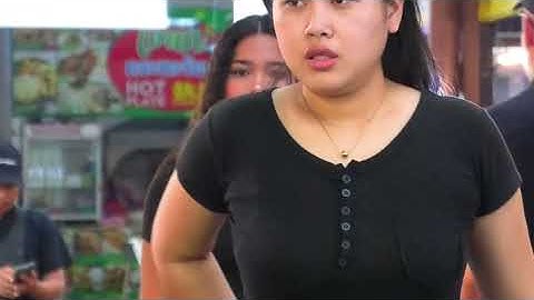 VERY BEAUTIFUL THAI GIRLS in PATTAYA, STREET Scenes 4K, THAILAND 2025