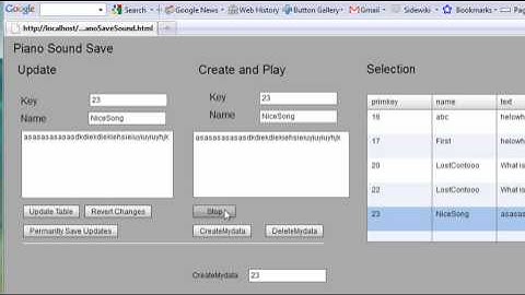 Saving Songs to a Data Base in Flash Builder