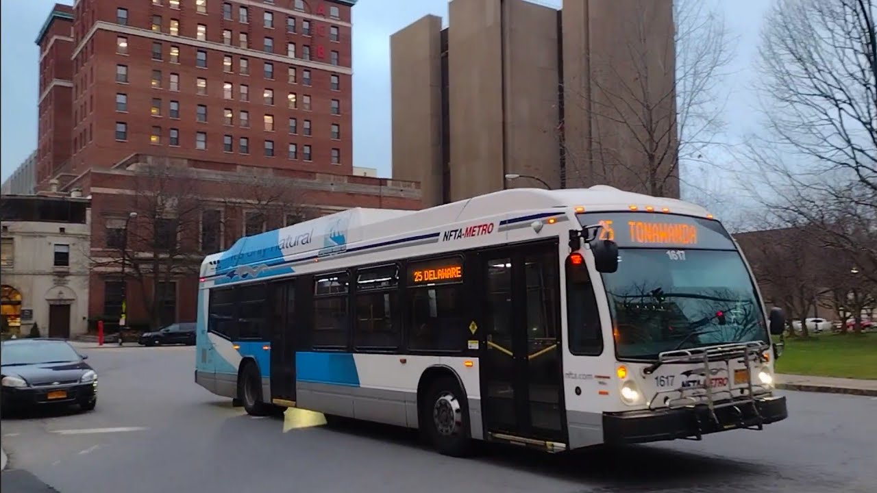 NFTA Metro Bus 2016 NovaBUS LF40102 "LFS" CNG 1617 on Route 25