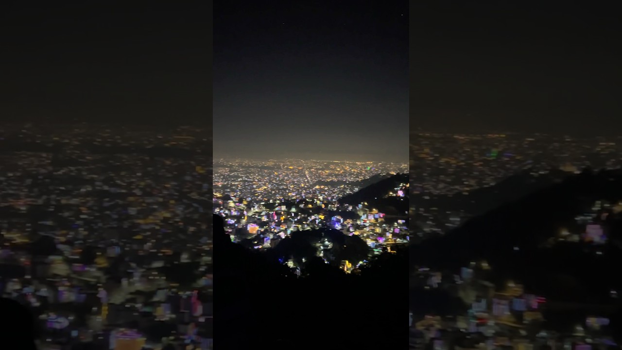 Night view of kathmandu 🥰😍