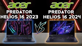 Predator Helios 16 2023 vs Predator Helios 16 2024: Is There A Big Update Or Not? Tech compare