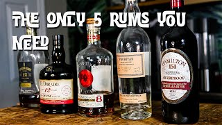 The Only 5 Rums You Need | Beginner Tiki: 101  Rum | Easy Tiki Mai Tai