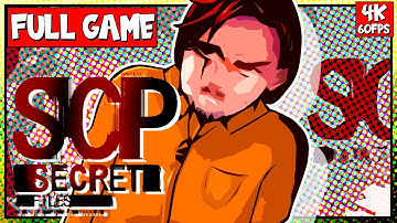 SCP SECRET FILES Full Game Walkthrough Gameplay | 4K60FPS | No Commentary