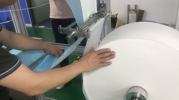 Fabric splicing tutorial mask machine