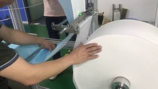 Fabric splicing tutorial mask machine