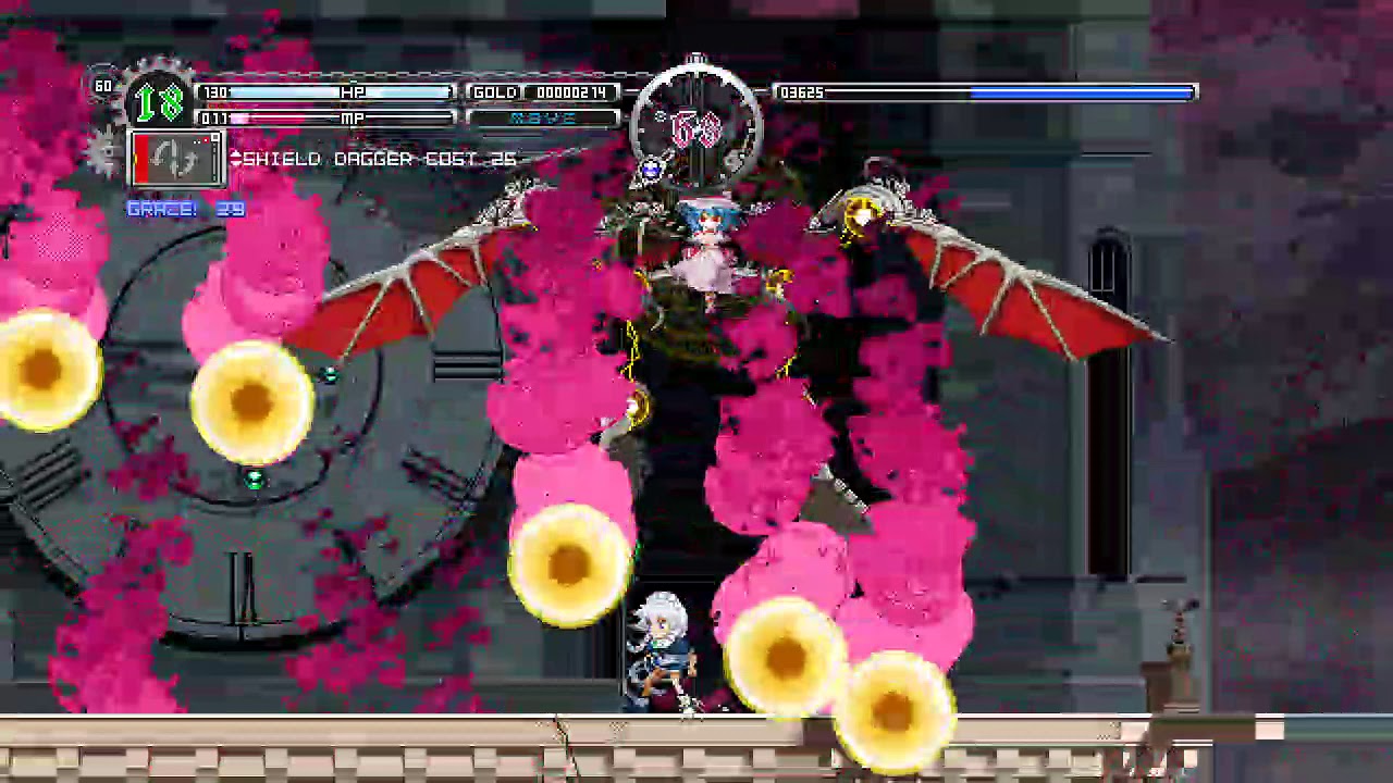Remilia Fight Touhou Luna Nights YouTube
