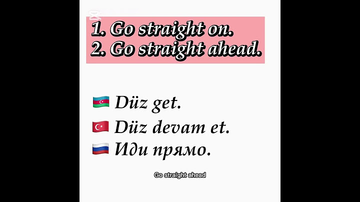 Duz get deməj