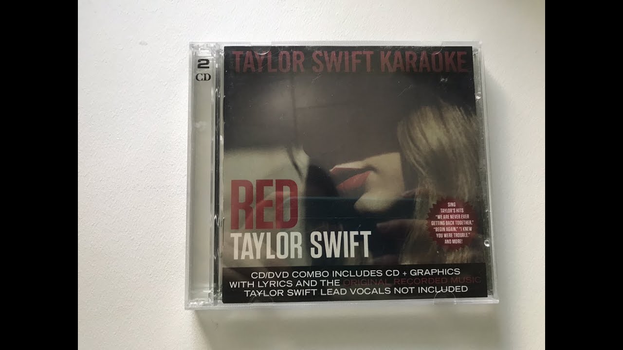 Taylor Swift Red Album Unboxing Karaoke