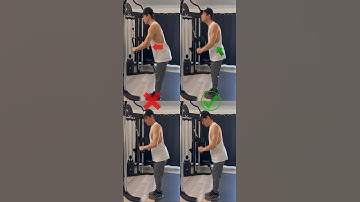 ❌🪢Rope tricep pushdown mistakes!🪢❌ let’s get it gainfam👇🦍