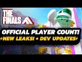 THE FINALS - OFFICIAL Player COUNT Revealed! | Leaked COSMETIC | NEW EE Hints &amp; MORE