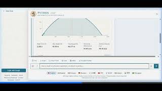 Pythos Physics: Real-Time 2D Projectile Trajectory Simulator