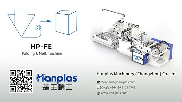 [Hanplas] HP-FE Folding & Melt Machine Bag Making Machine