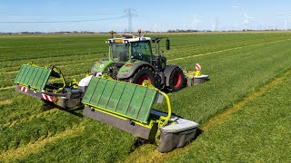 Grass silage 2024 | Fendt 724 S4 + Claas triple | + Forage harvesting crew!