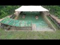 Build The Most 2Day Roof Temple Underground Swimming Pool