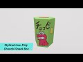 Stylized Low-Poly Chocobi Snack Box