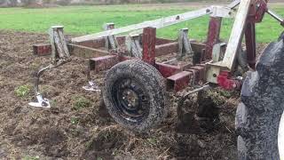 Low cost field cultivator used for fall tillage
