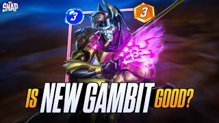 GAMBIT is INSANE! An HONEST REVIEW of the NEW GAMBIT! [Marvel Snap]
