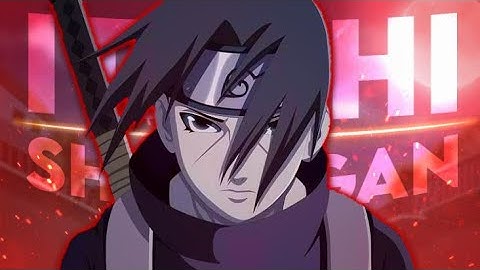 Itachi Badass Edit - Sharingan | Alight Motion Free Preset (remake @xenoz)