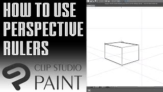 [Clip Studio] How to Use Perspective Ruler