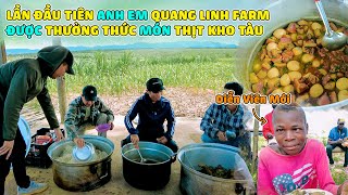 Quanglinhvlogs || Thịt Kho Trứng, Cà Tím Bung Đến Với Anh QL Farm - Phát Hiện Nhân Tố Mới ?