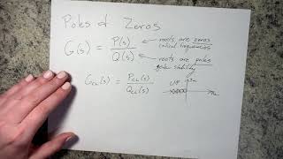 Poles & Zeros in a Transfer Function