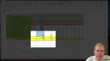 Create an agile burndown chart using Excel spreadsheets