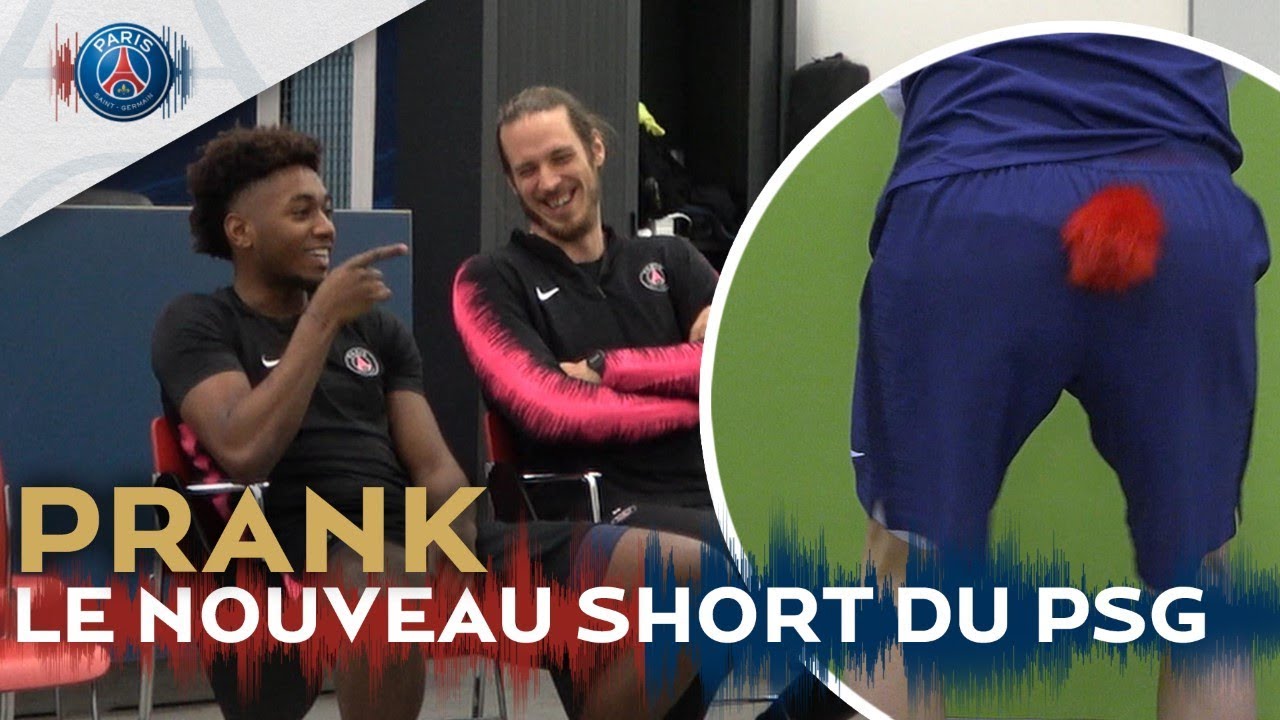 psg calciomercato PRANK : LE NOUVEAU SHORT DU PSG