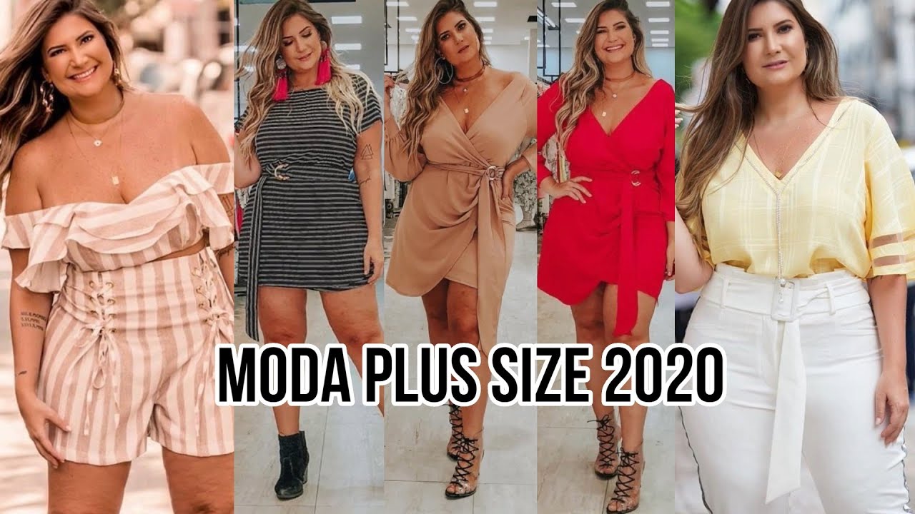 MODA PLUS SIZE : MODA para GORDITAS | Outfits para TALLA XL , EXTRA -