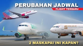 TERKINI! PERUBAHAN JADWAL PENERBANGAN DI BANDARA DHOHO KEDIRI BULAN MEI 2024